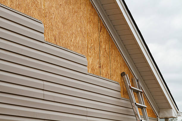 Professional Wood Siding technician working in Corapeake, NC